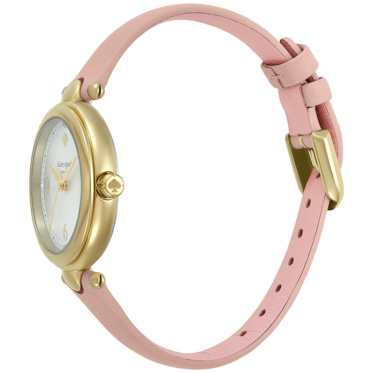 ケイトスペード ニューヨーク kate spade new york 腕時計 レディース グレイシー ラウンド ピンク ストラップ KSW1868【2025 新作】