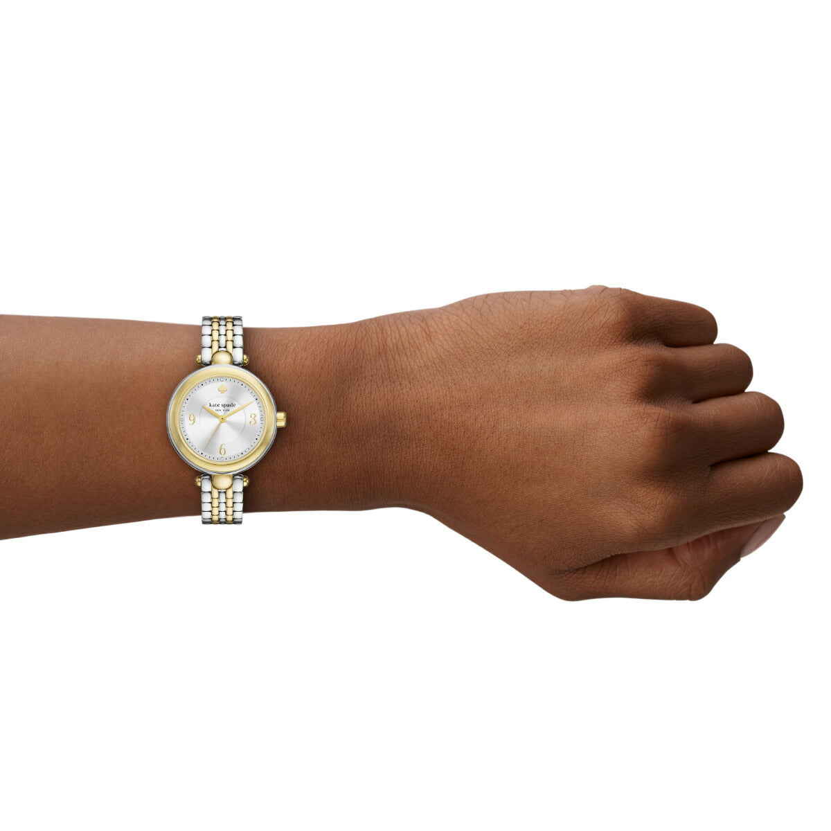 ケイトスペード ニューヨーク kate spade new york 腕時計 レディース グレイシー ラウンド ツートーン ブレスレット KSW1870【2025 新作】