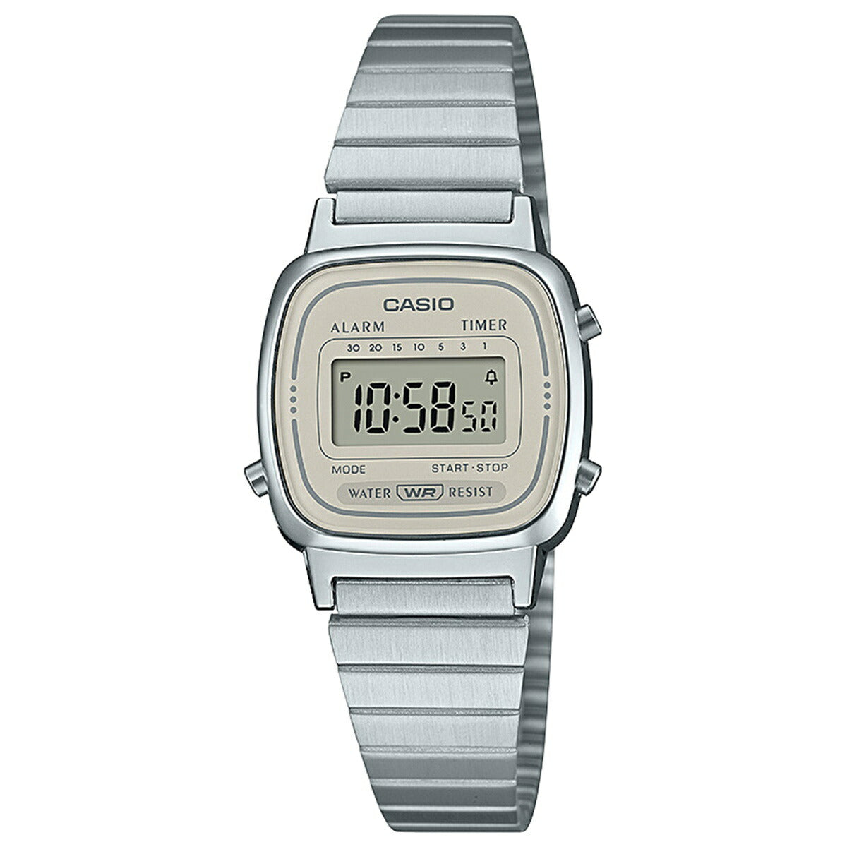 カシオ CASIO CLASSIC 限定モデル デジタル 腕時計 レディース LA670WEA-8AJF ライトベージュ