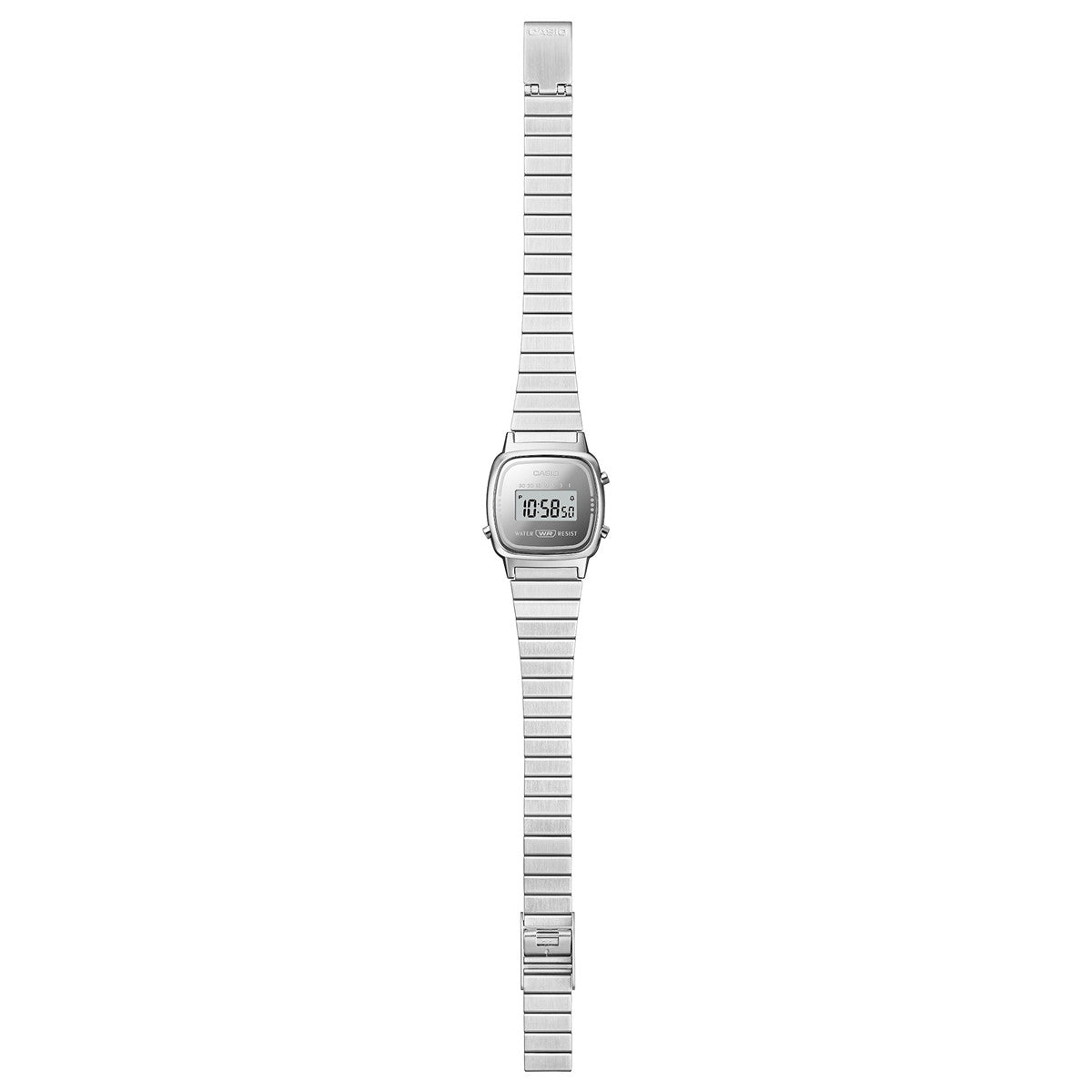 カシオ コレクション CASIO Collection デジタル 腕時計 レディース LA670WES-7AJF シルバー【2026 新作】