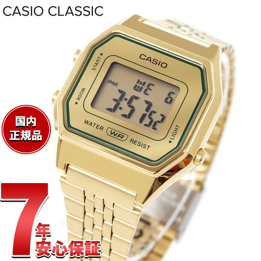 カシオ クラシック CASIO CLASSIC デジタル 限定モデル 腕時計 メンズ レディース LA680WEGV-9AJF ゴールド【2024 新作】