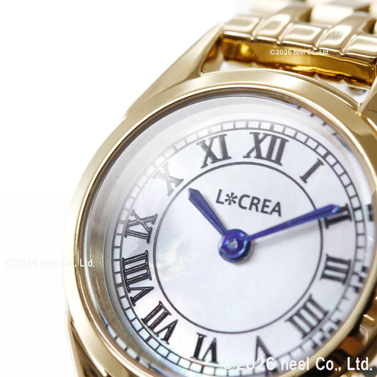 ルクレア LCREA ロンド RONDE ソーラー 腕時計 レディース LC2001-GPWH5L