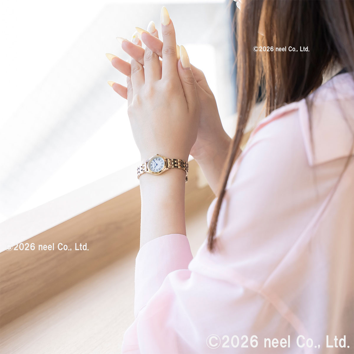 ルクレア LCREA ロンド RONDE ソーラー 腕時計 レディース LC2001-GPWH5L