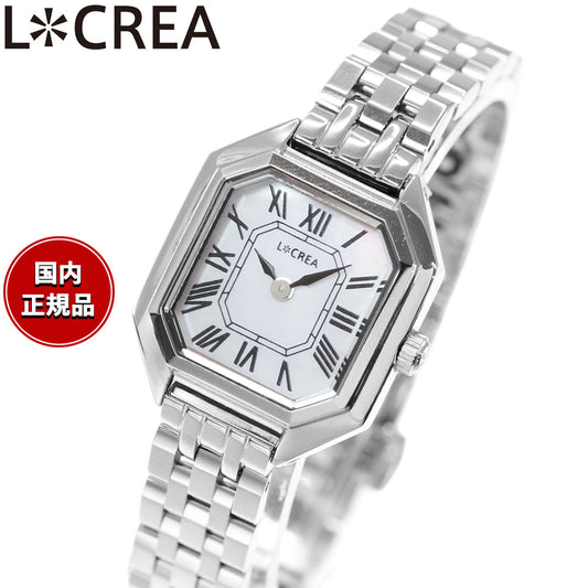 ルクレア LCREA カレ CARRE ソーラー 腕時計 レディース LC2004-SSWH5L