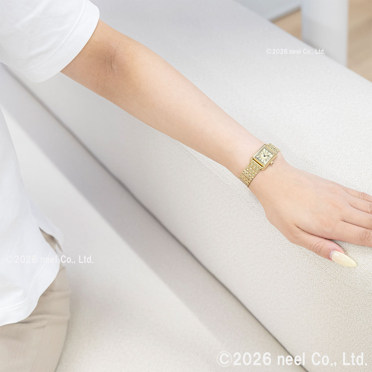 ルクレア LCREA パラレラ PARALLELA ソーラー 腕時計 レディース LC2101-GP7L