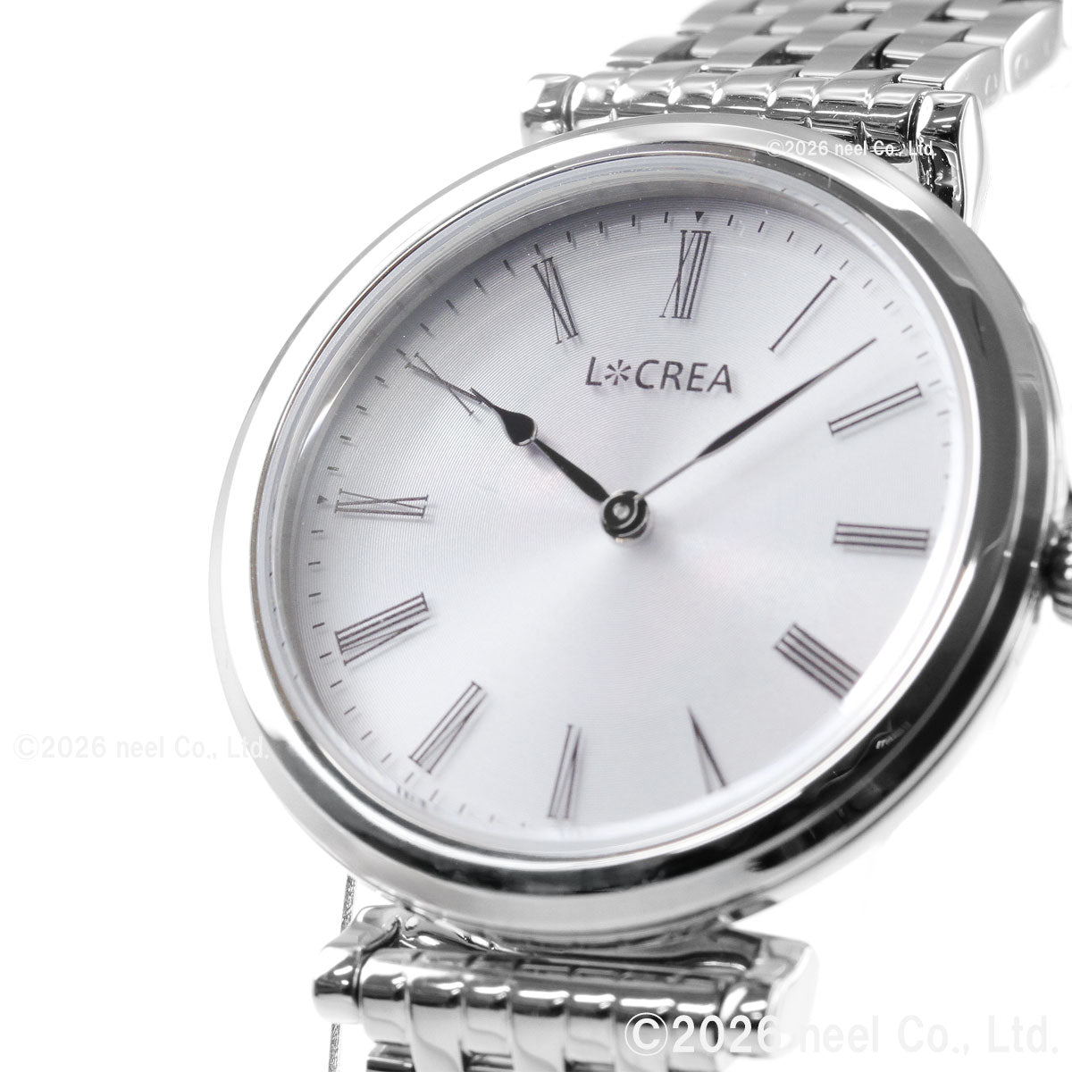 ルクレア LCREA アシエット ASSIETTE ソーラー 腕時計 レディース LC2102-SS7L