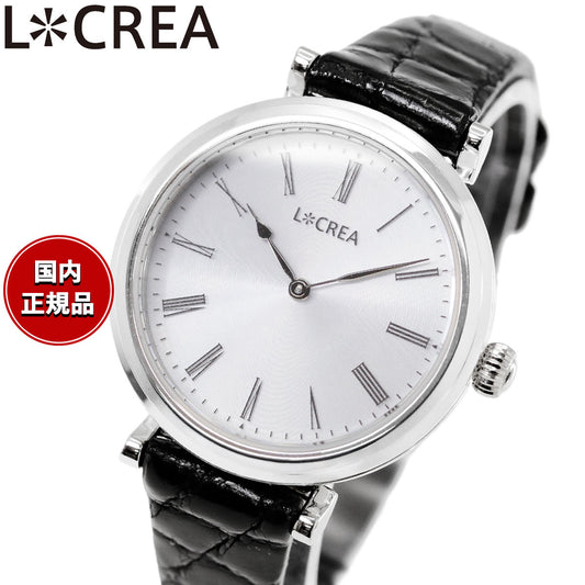 ルクレア LCREA アシエット ASSIETTE ソーラー 腕時計 レディース LC2102-SSCBK