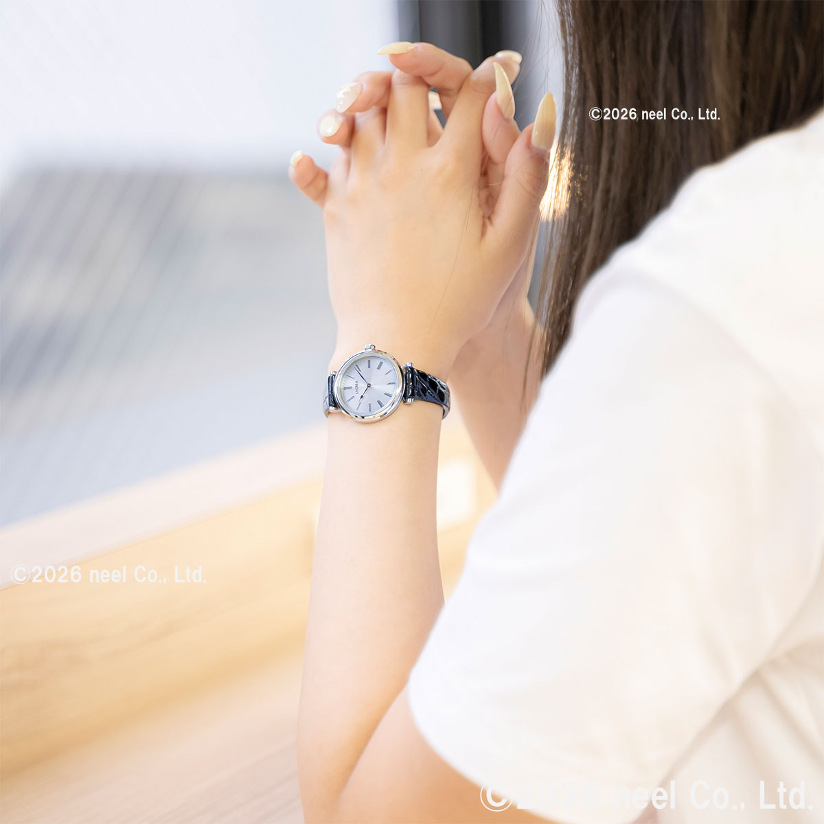 ルクレア LCREA アシエット ASSIETTE ソーラー 腕時計 レディース LC2102-SSCBK