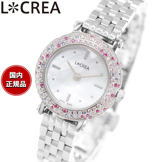 ルクレア LCREA クロンヌ COURONNE ソーラー 腕時計 レディース LC2401-SSP5L