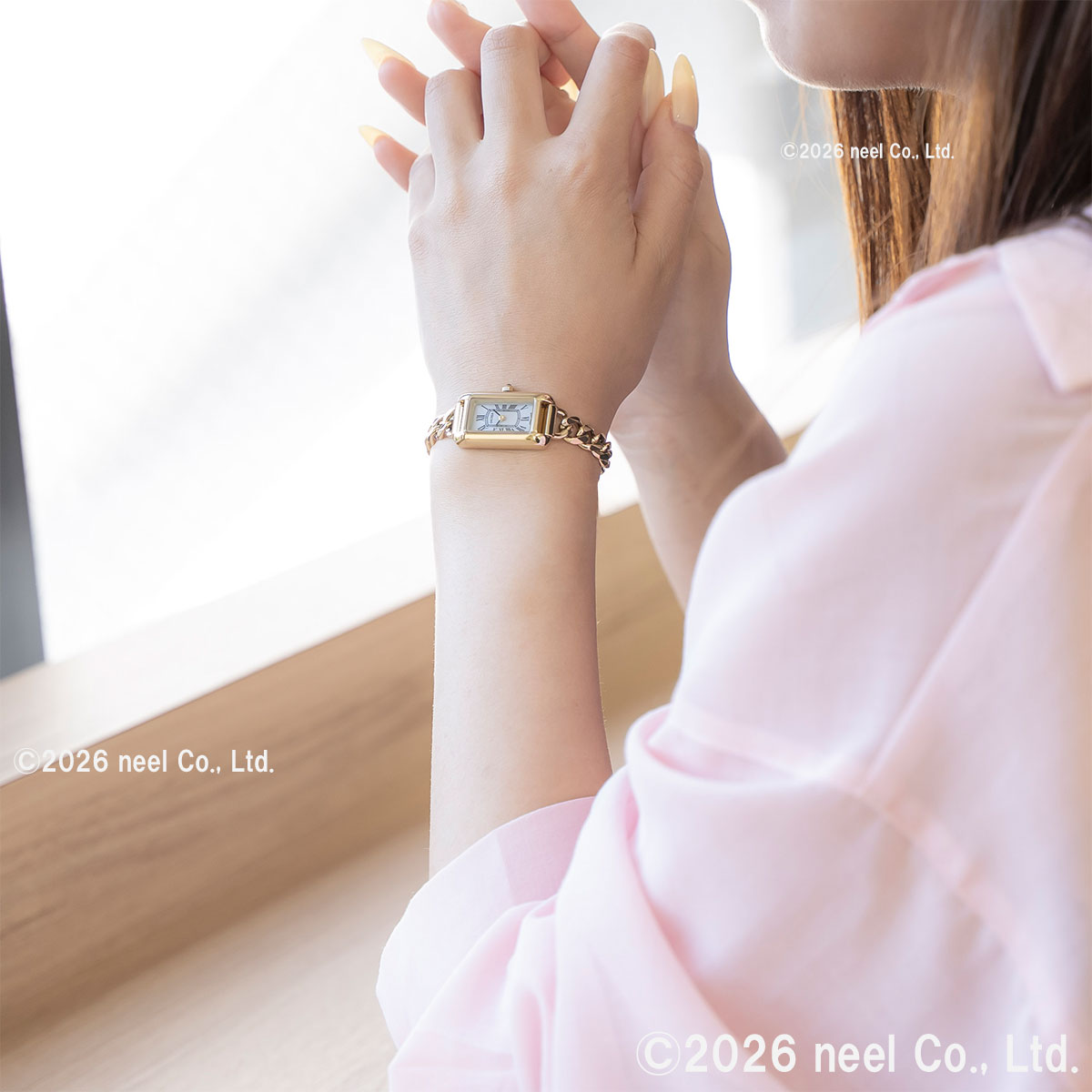 ルクレア LCREA パラレラ ミニ PARALLELA MINI ソーラー 腕時計 レディース LC2501-GPCH