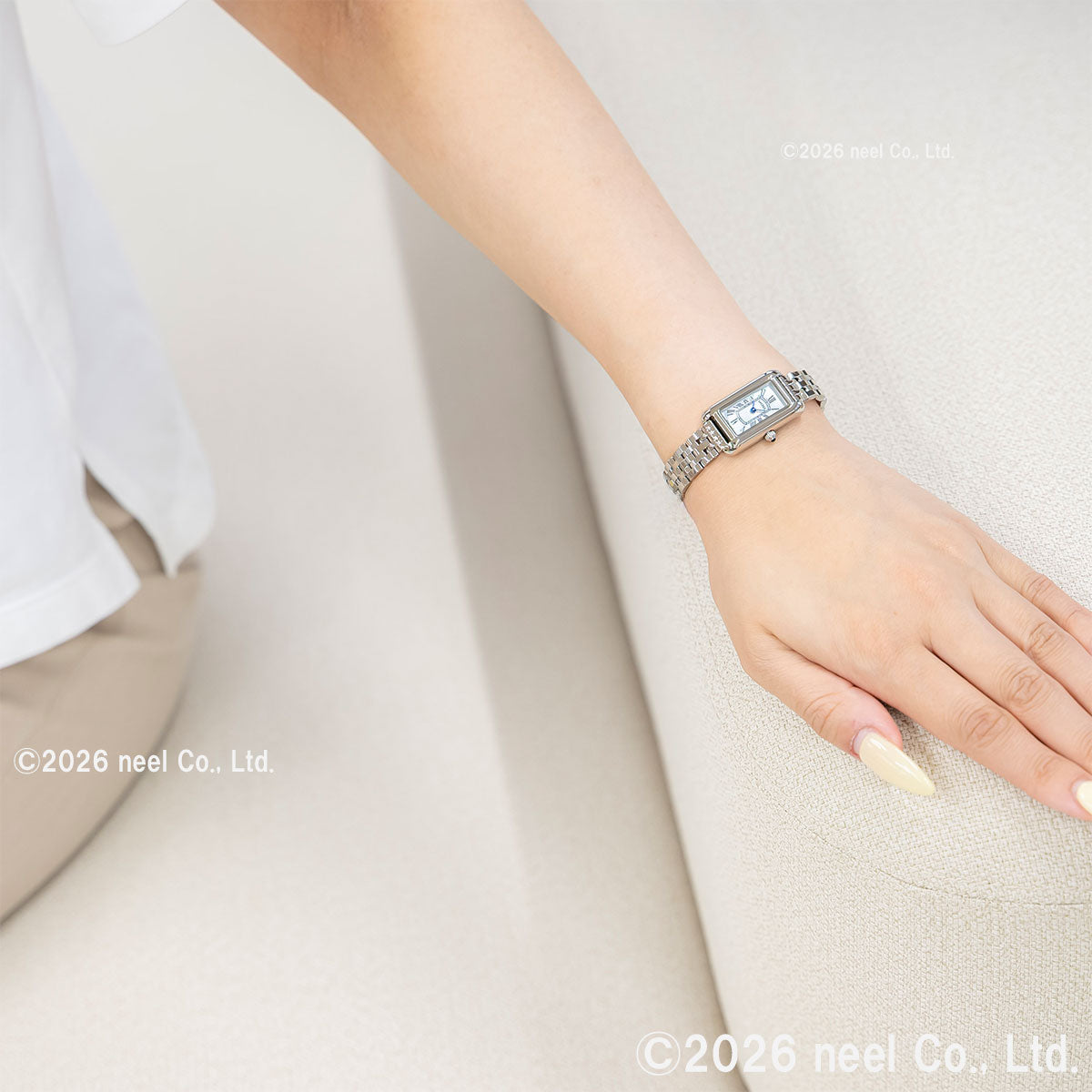 ルクレア LCREA パラレラ ミニ PARALLELA MINI ソーラー 腕時計 レディース LC2501-SS5L
