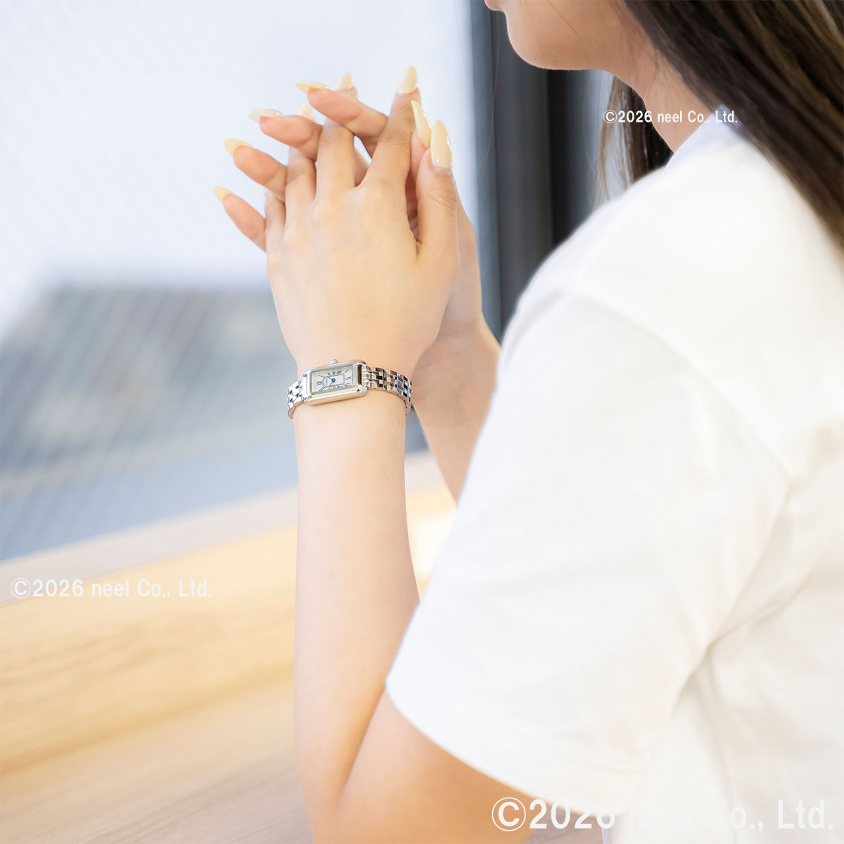ルクレア LCREA パラレラ ミニ PARALLELA MINI ソーラー 腕時計 レディース LC2501-SS5L
