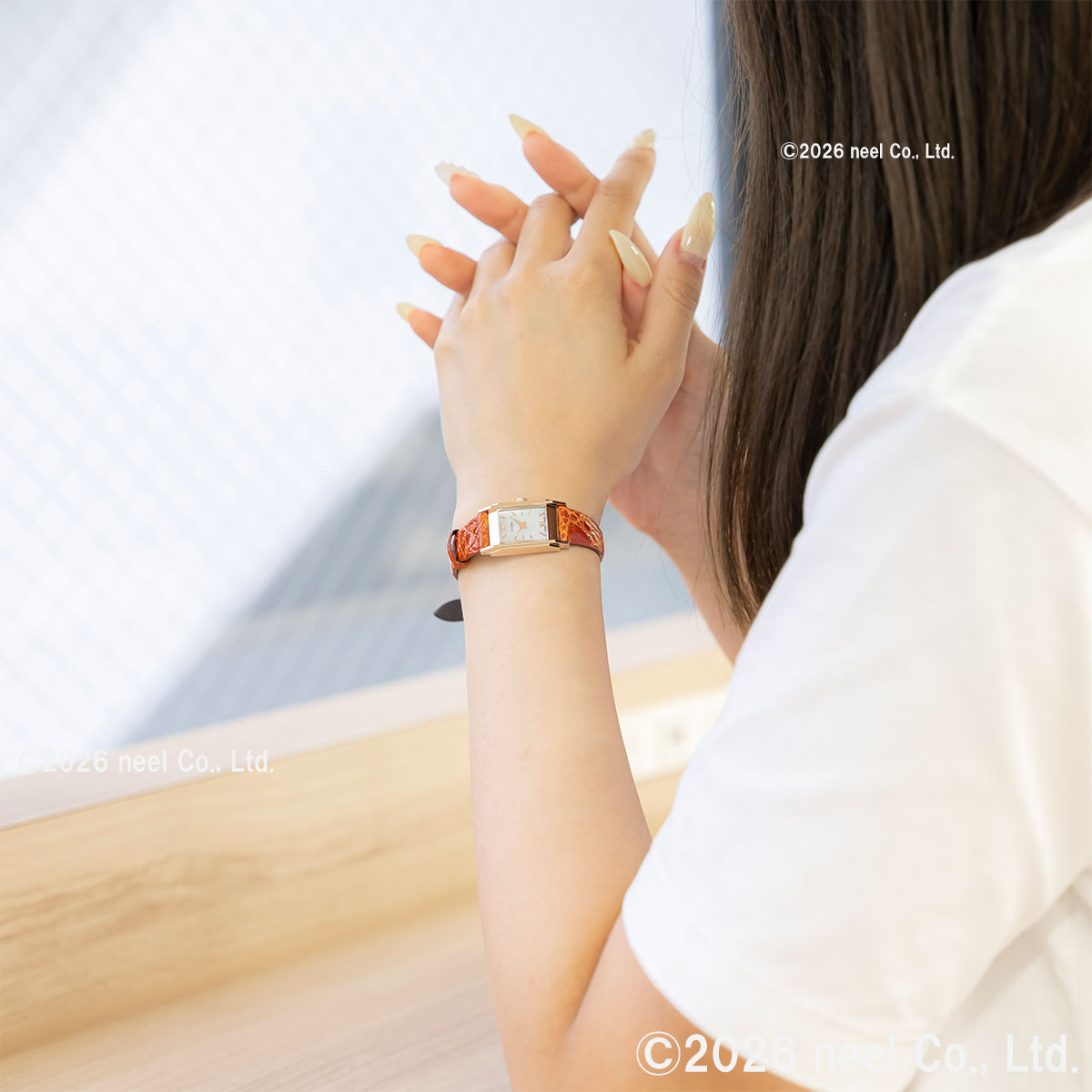 ルクレア LCREA リネア LINEA ソーラー 腕時計 レディース LC2601-PGCOB