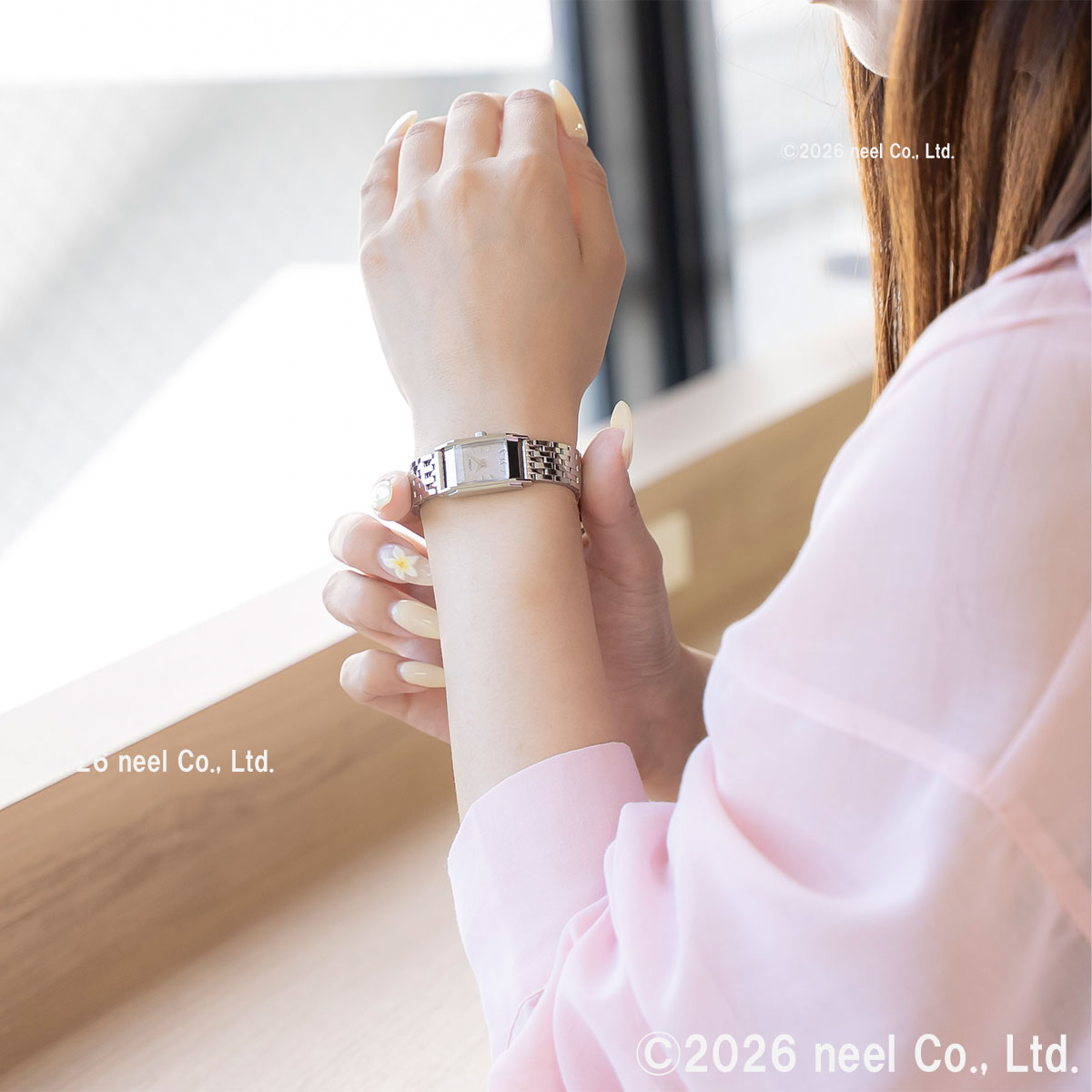 ルクレア LCREA リネア LINEA ソーラー 腕時計 レディース LC2601-SS7L
