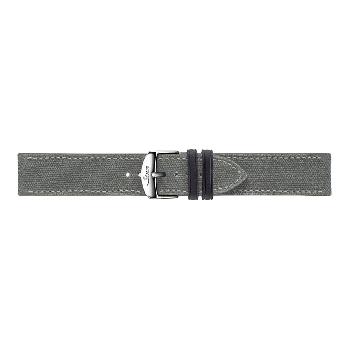 SINN ストラップ2種類　Dバックル　超特価 Sinn ジン 純正 替えバンド ベルト キャンバスレザーストラップ グレー