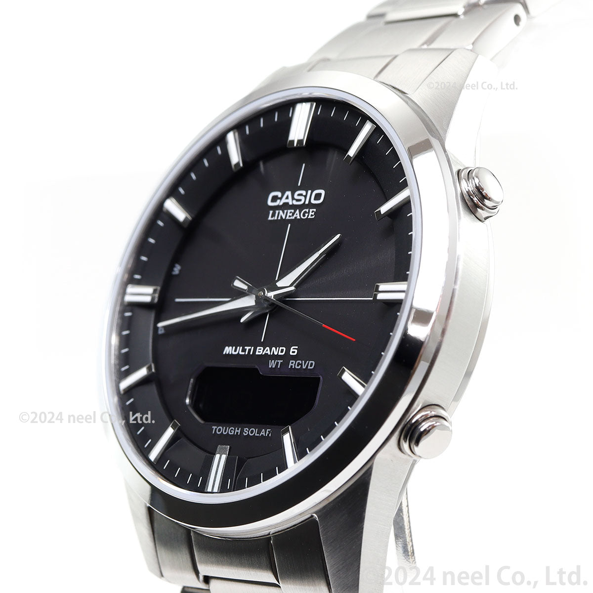 カシオ リニエージ CASIO LINEAGE 電波 ソーラー 電波時計 腕時計 メンズ アナデジ タフソーラー LCW-M170D-1AJF