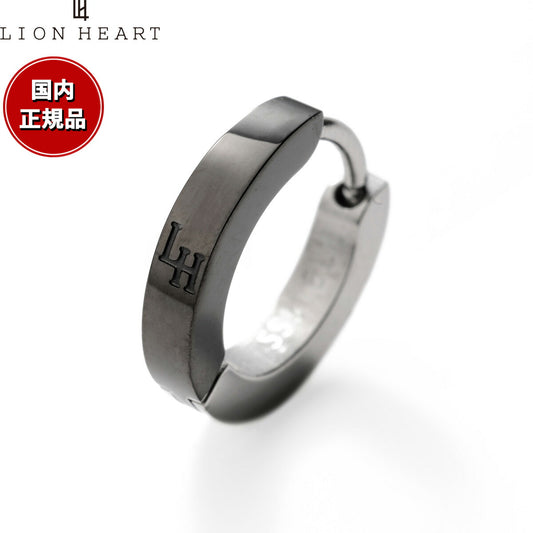 ライオンハート LION HEART ピアス アクセサリー フープピアス 片耳用 メンズ レディース LHMP006NBS【2024 新作】