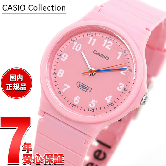 カシオ コレクション CASIO Collection アナログ 腕時計 レディース LQ-24B-4BJF ピンク【2024 新作】