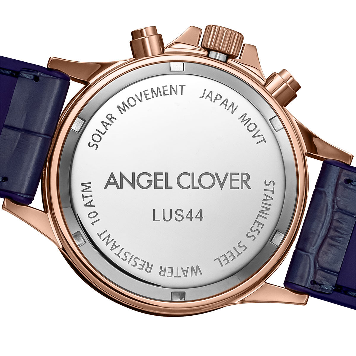 エンジェルクローバー ANGEL CLOVER 腕時計 メンズ ソーラー ネイビー クロノグラフ ルーチェソーラー LUCE SOLAR LUS44PNV-NVS【2026新作】