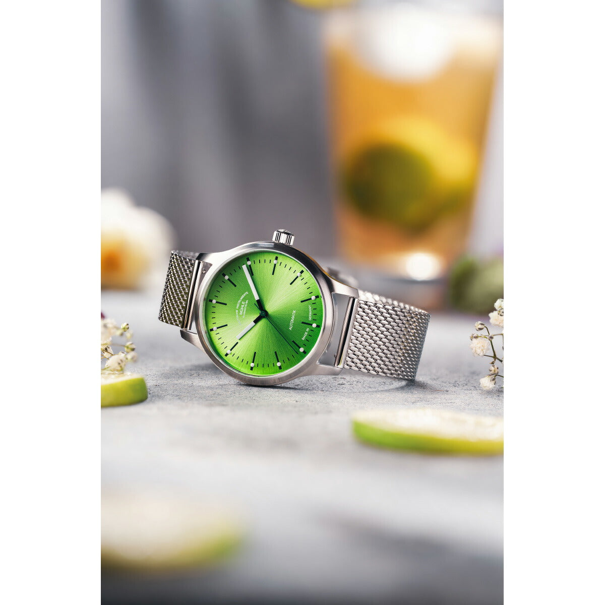 ミューレ グラスヒュッテ Muhle Glashutte パノヴァ ライム Panova Lime 腕時計 自動巻き M1-40-76-1-MB-II【2025 新作】【正規品】【60回分割手数料無料！】