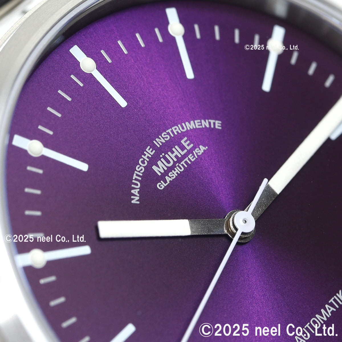 ミューレ グラスヒュッテ Muhle Glashutte パノヴァ ヴァイオレット Panova Violet 腕時計 自動巻き M1-40-78-1-MB-II【2025 新作】【正規品】【60回分割手数料無料！】