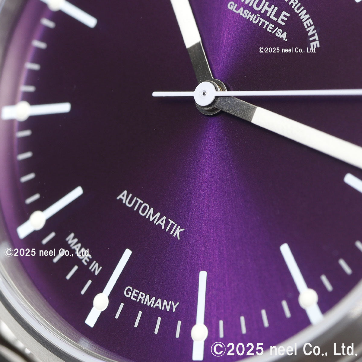 ミューレ グラスヒュッテ Muhle Glashutte パノヴァ ヴァイオレット Panova Violet 腕時計 自動巻き M1-40-78-1-MB-II【2025 新作】【正規品】【60回分割手数料無料！】