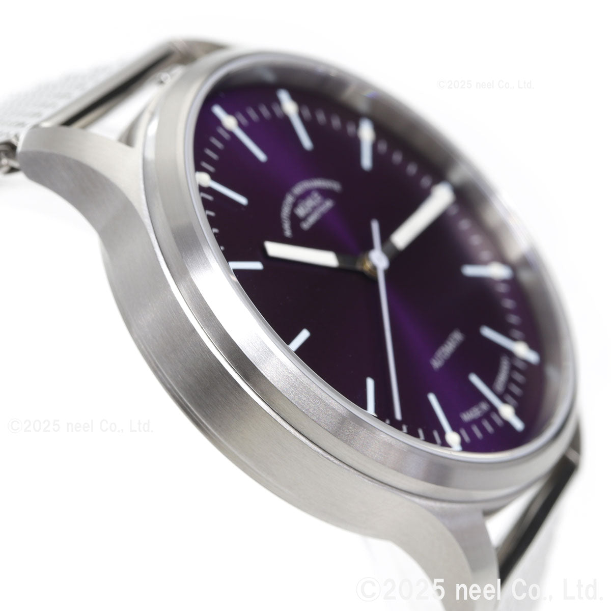 ミューレ グラスヒュッテ Muhle Glashutte パノヴァ ヴァイオレット Panova Violet 腕時計 自動巻き M1-40-78-1-MB-II【2025 新作】【正規品】【60回分割手数料無料！】