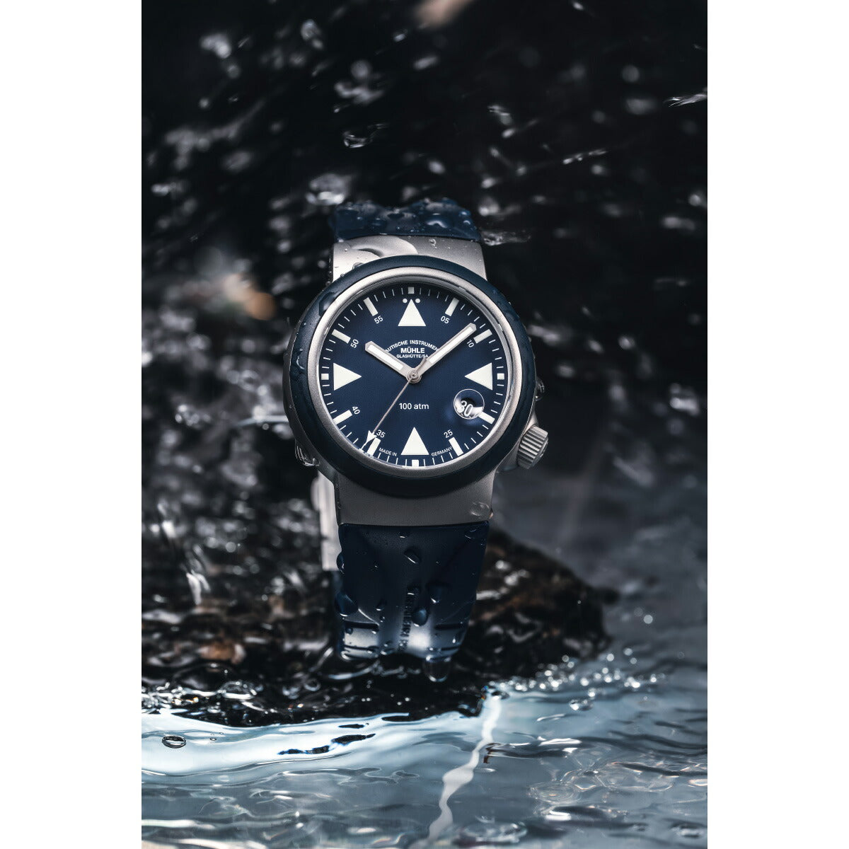 ミューレ グラスヒュッテ Muhle Glashutte S.A.R.レスキュー ノーティカルブルー 自動巻 腕時計 M1-41-02-KB-II【2025 新作】【正規品】【60回分割手数料無料！】