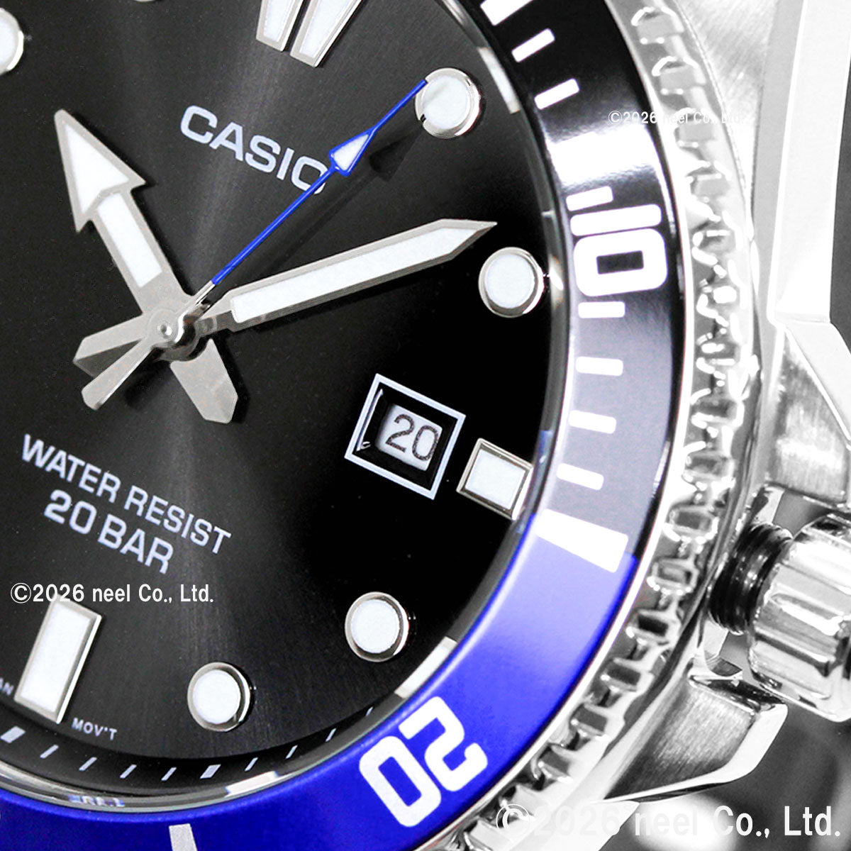 スタンダード STANDARD カシオ CASIO 腕時計 MDV-107-1A2JF