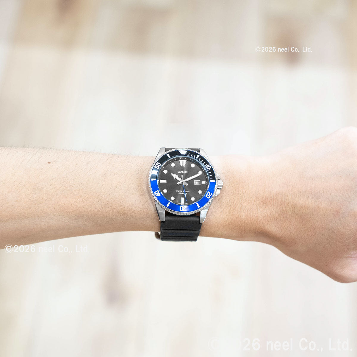 スタンダード STANDARD カシオ CASIO 腕時計 MDV-107-1A2JF