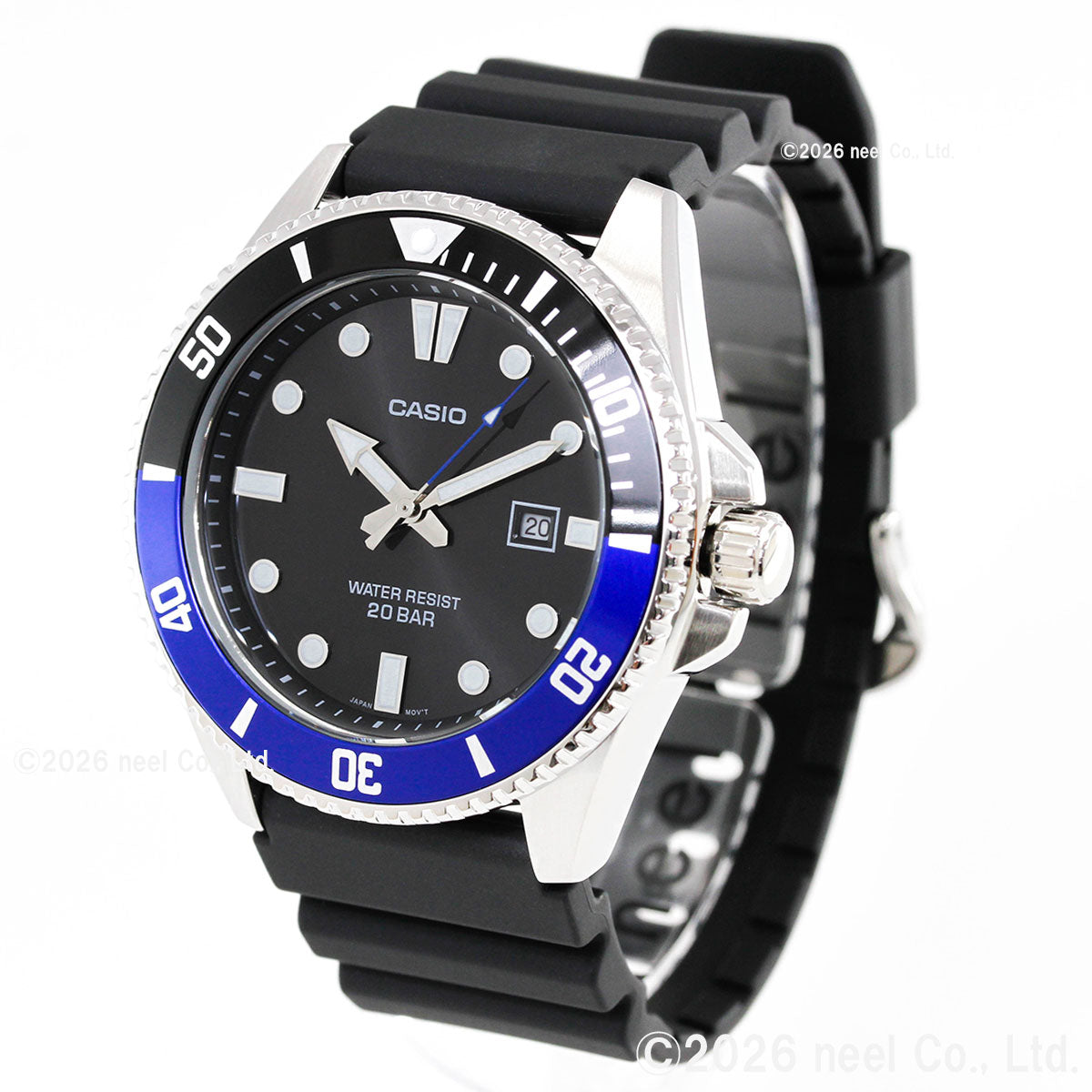 スタンダード STANDARD カシオ CASIO 腕時計 MDV-107-1A2JF