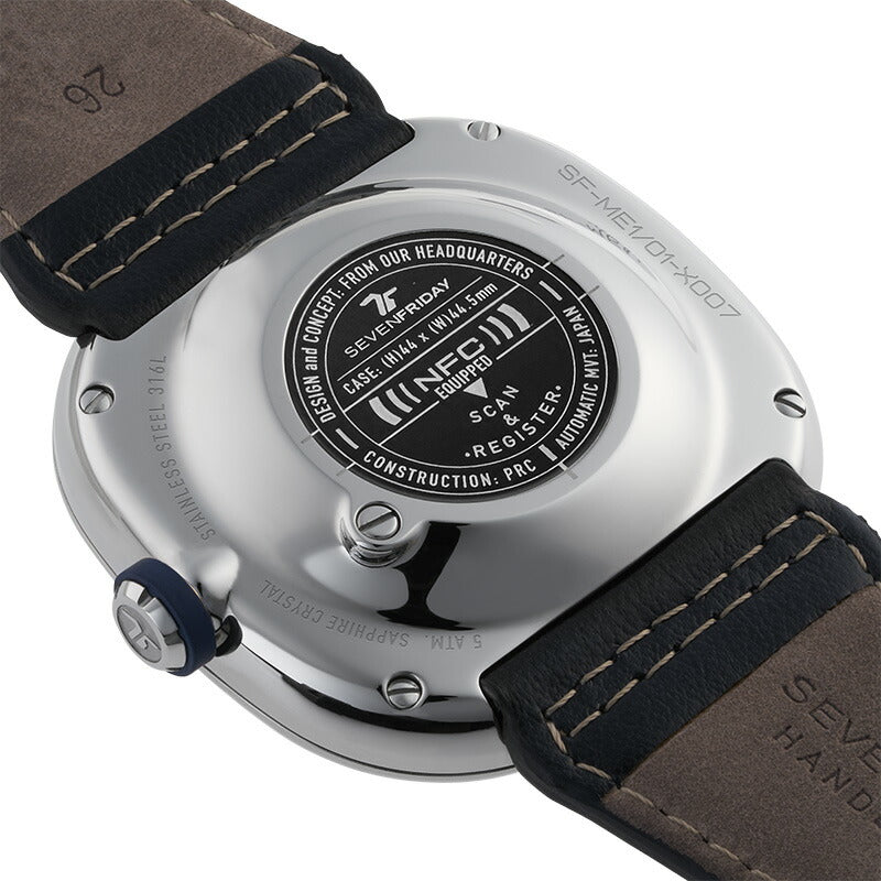 セブンフライデー SEVENFRIDAY ME1/01 M-Series 腕時計 メンズ 自動巻き