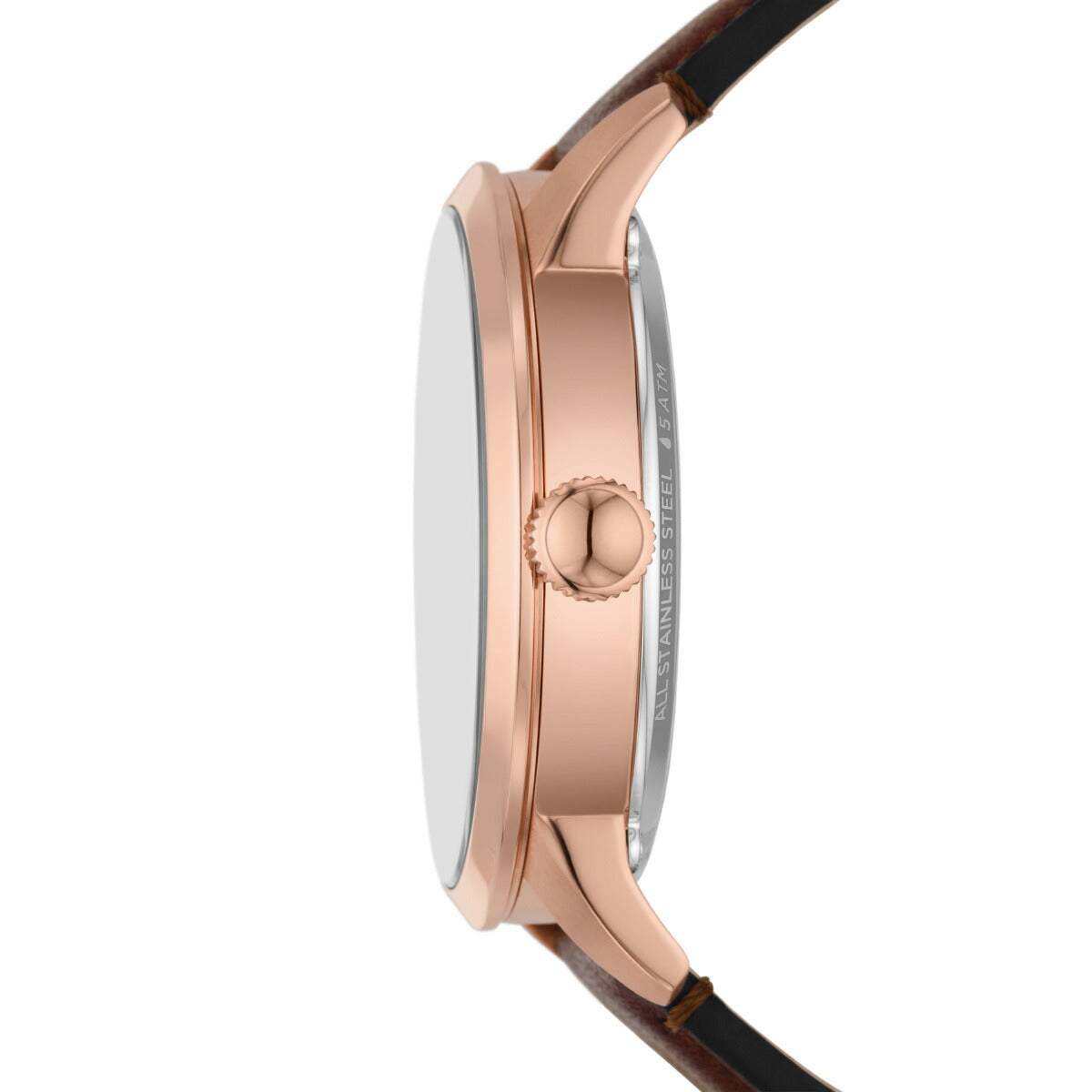 フォッシル FOSSIL 腕時計 メンズ 自動巻き TOWNSMAN オートマティック ブラウン レザーウォッチ ME3259