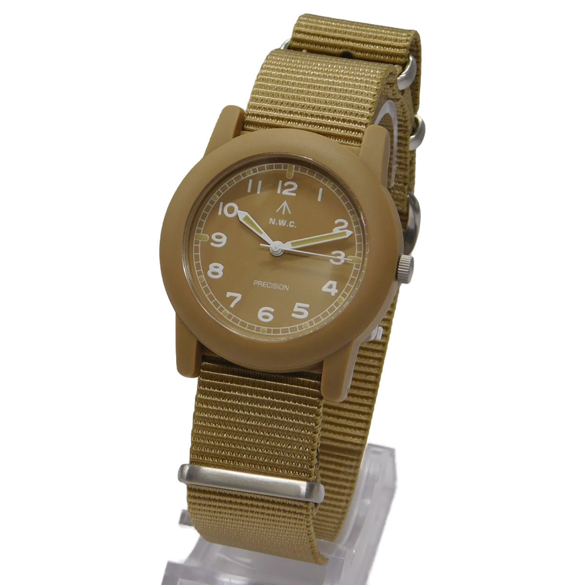 ナバルウォッチ NAVAL WATCH 腕時計 メンズ レディース ミリタリー Camper TYPE ベージュ Mil.-08ca-BE【2026 新作】