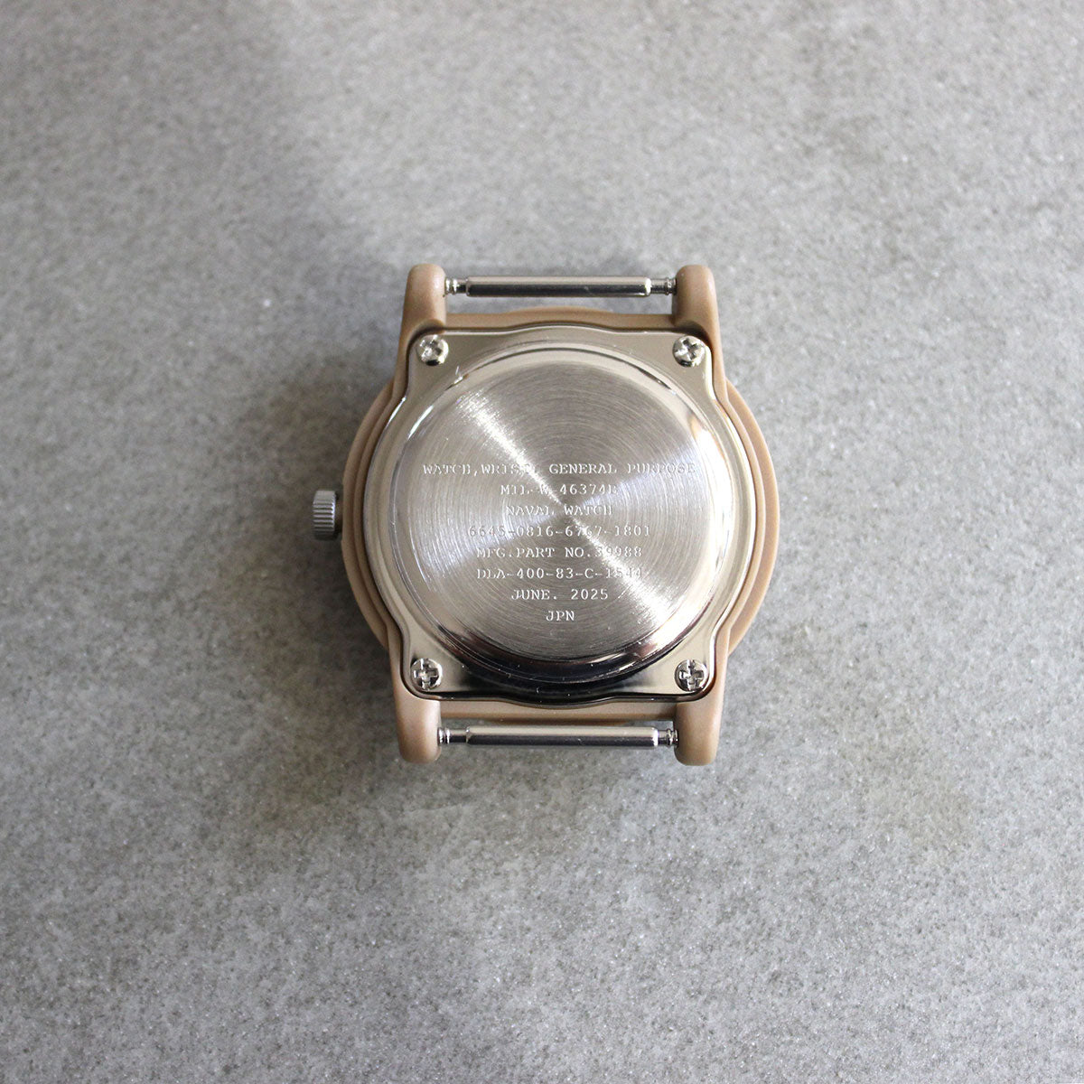 ナバルウォッチ NAVAL WATCH 腕時計 メンズ レディース ミリタリー Camper TYPE ベージュ Mil.-08ca-BE【2026 新作】