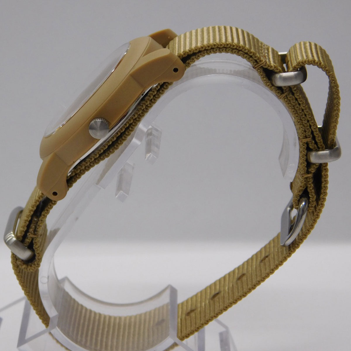 ナバルウォッチ NAVAL WATCH 腕時計 メンズ レディース ミリタリー Camper TYPE ベージュ Mil.-08ca-BG【2026 新作】