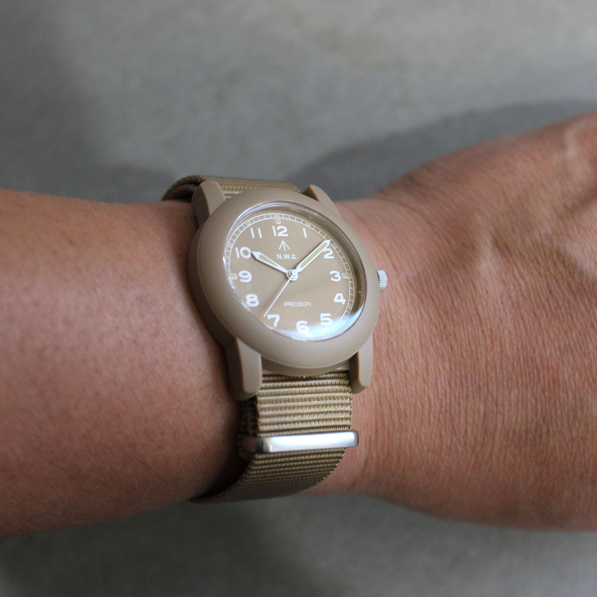ナバルウォッチ NAVAL WATCH 腕時計 メンズ レディース ミリタリー Camper TYPE ベージュ Mil.-08ca-BG【2026 新作】