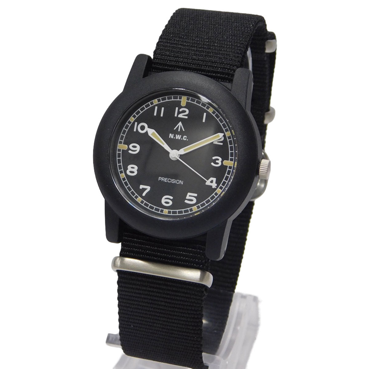 ナバルウォッチ NAVAL WATCH 腕時計 メンズ レディース ミリタリー Camper TYPE ブラック Mil.-08ca-BK【2026 新作】
