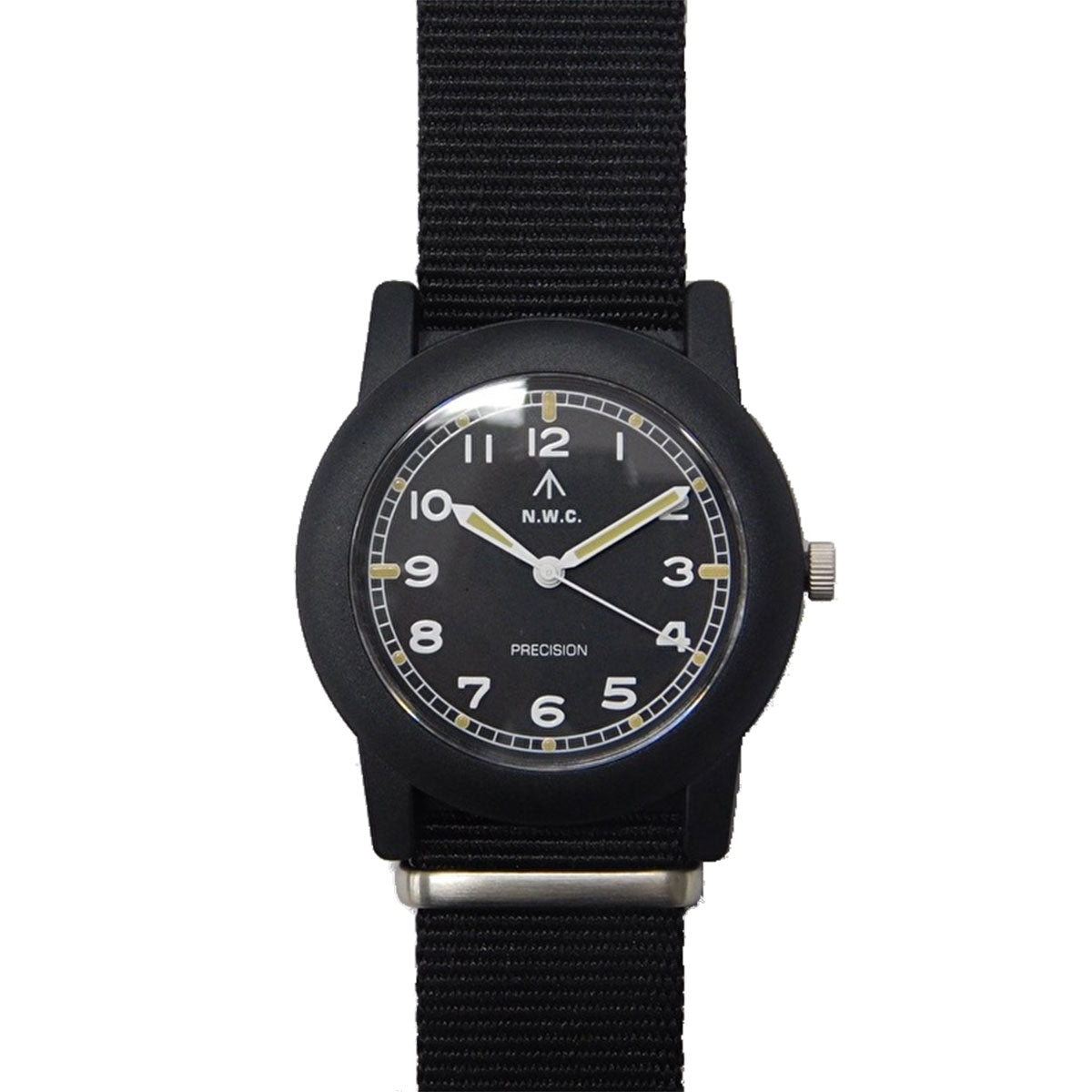 ナバルウォッチ NAVAL WATCH 腕時計 メンズ レディース ミリタリー Camper TYPE ブラック Mil.-08ca-BK【2026 新作】