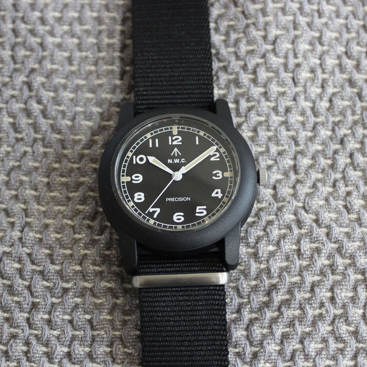 ナバルウォッチ NAVAL WATCH 腕時計 メンズ レディース ミリタリー Camper TYPE ブラック Mil.-08ca-BK【2026 新作】