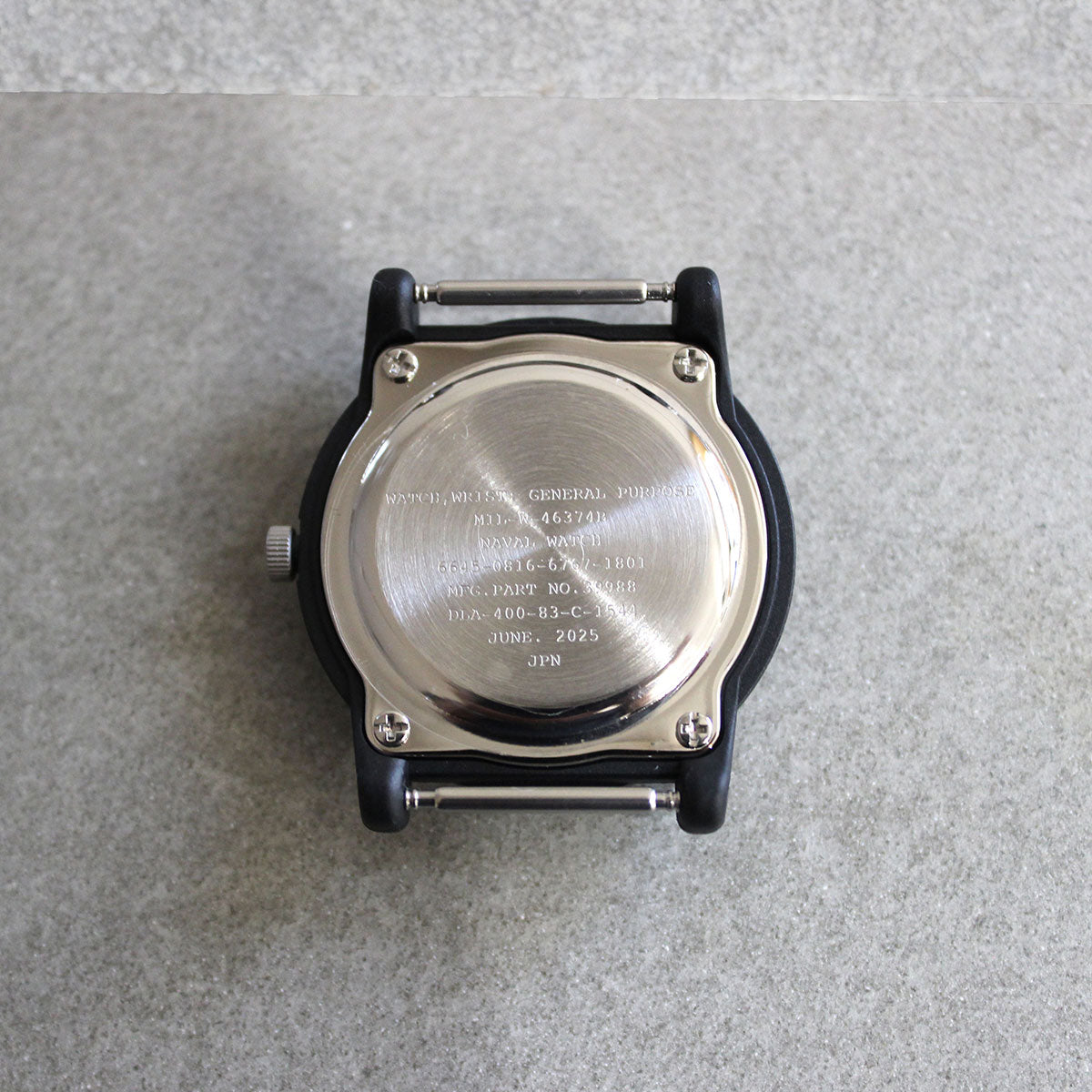 ナバルウォッチ NAVAL WATCH 腕時計 メンズ レディース ミリタリー Camper TYPE ブラック Mil.-08ca-BK【2026 新作】