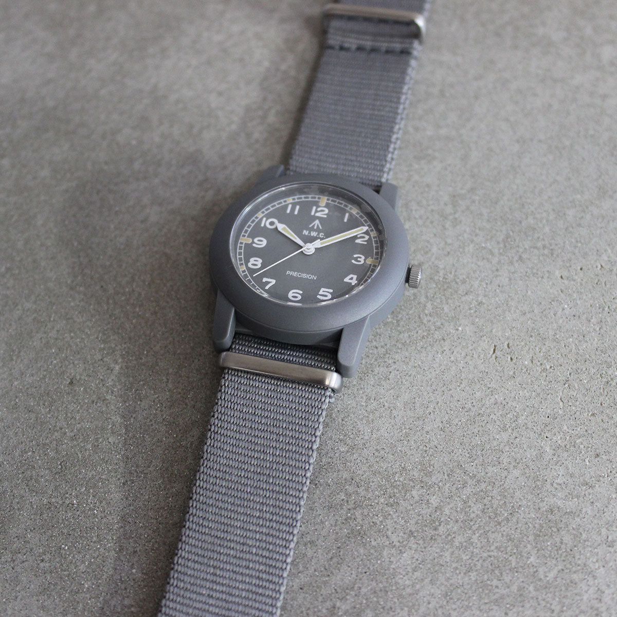 ナバルウォッチ NAVAL WATCH 腕時計 メンズ レディース ミリタリー Camper TYPE グレー Mil.-08ca-GY【2026 新作】