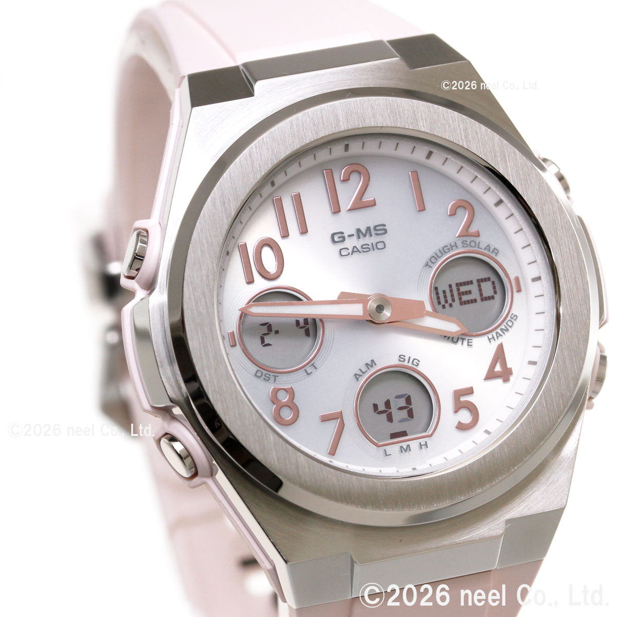 BABY-G カシオ ベビーG レディース G-MS 電波 ソーラー 腕時計 タフソーラー MSG-W610-4AJF