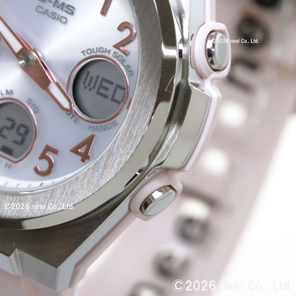 BABY-G カシオ ベビーG レディース G-MS 電波 ソーラー 腕時計 タフソーラー MSG-W610-4AJF