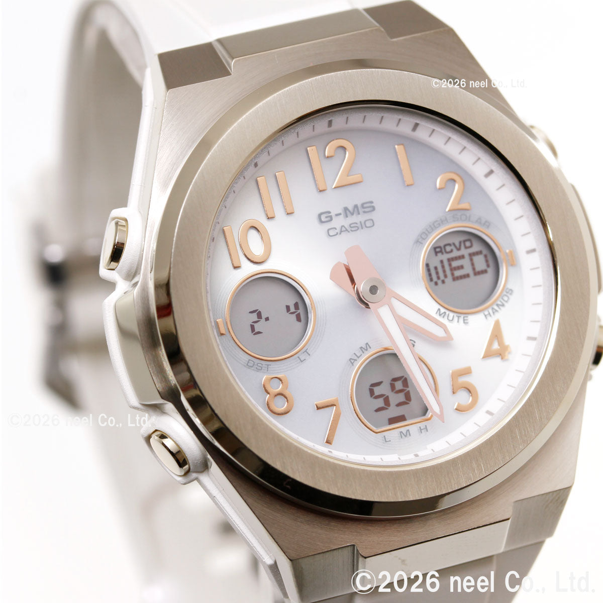 BABY-G カシオ ベビーG レディース G-MS 電波 ソーラー 腕時計 タフソーラー MSG-W610G-7AJF