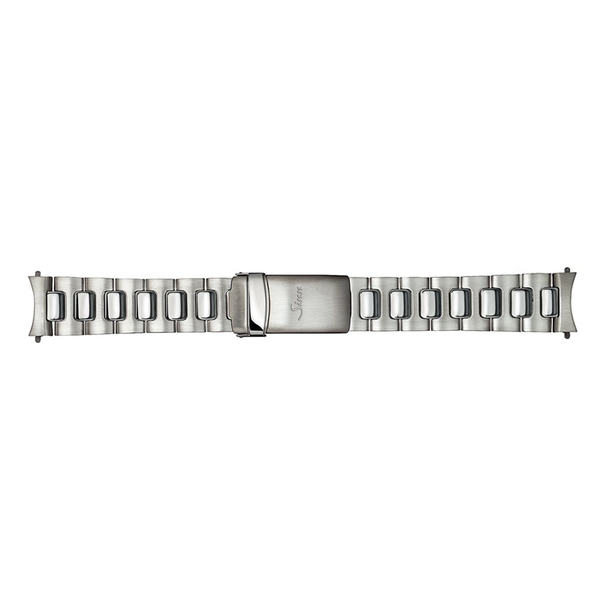 Sinn ジン 純正 替えバンド ベルト ブレスレット ステンレススチール サテン ポリッシュ 20mm ヘキサゴンスクリュー 104 腕時計用【60回分割手数料無料！】