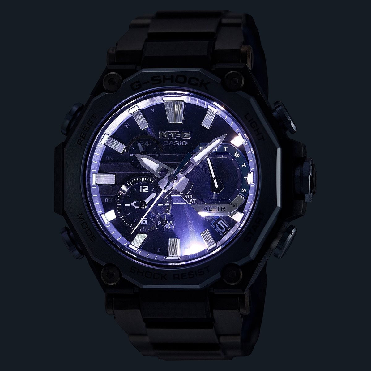 MT-G G-SHOCK 電波 ソーラー 電波時計 カシオ Gショック CASIO 腕時計 メンズ スマートフォンリンク タフソーラー MTG-B2000YBD-2AJF