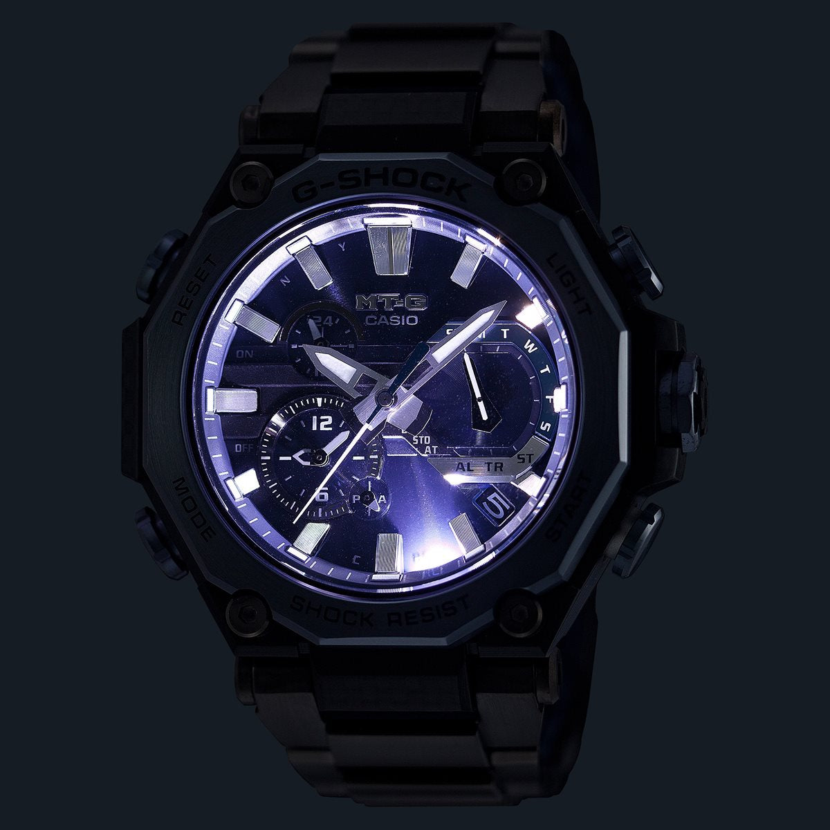 MT-G G-SHOCK 電波 ソーラー 電波時計 カシオ Gショック CASIO 腕時計 メンズ スマートフォンリンク タフソーラー MTG-B2000YBD-2AJF【2025 新作】