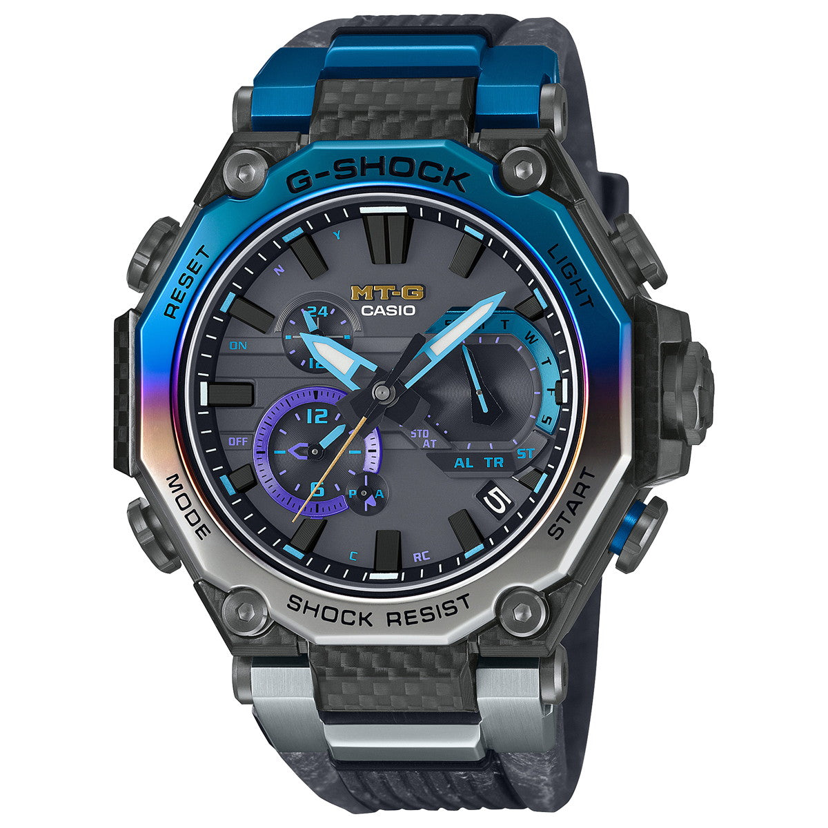 MT-G G-SHOCK 電波 ソーラー 電波時計 カシオ Gショック CASIO 限定モデル 腕時計 メンズ スマートフォンリンク タフソーラー MTG-B2000YST-1AJR ストームチェイサー【2024 新作】