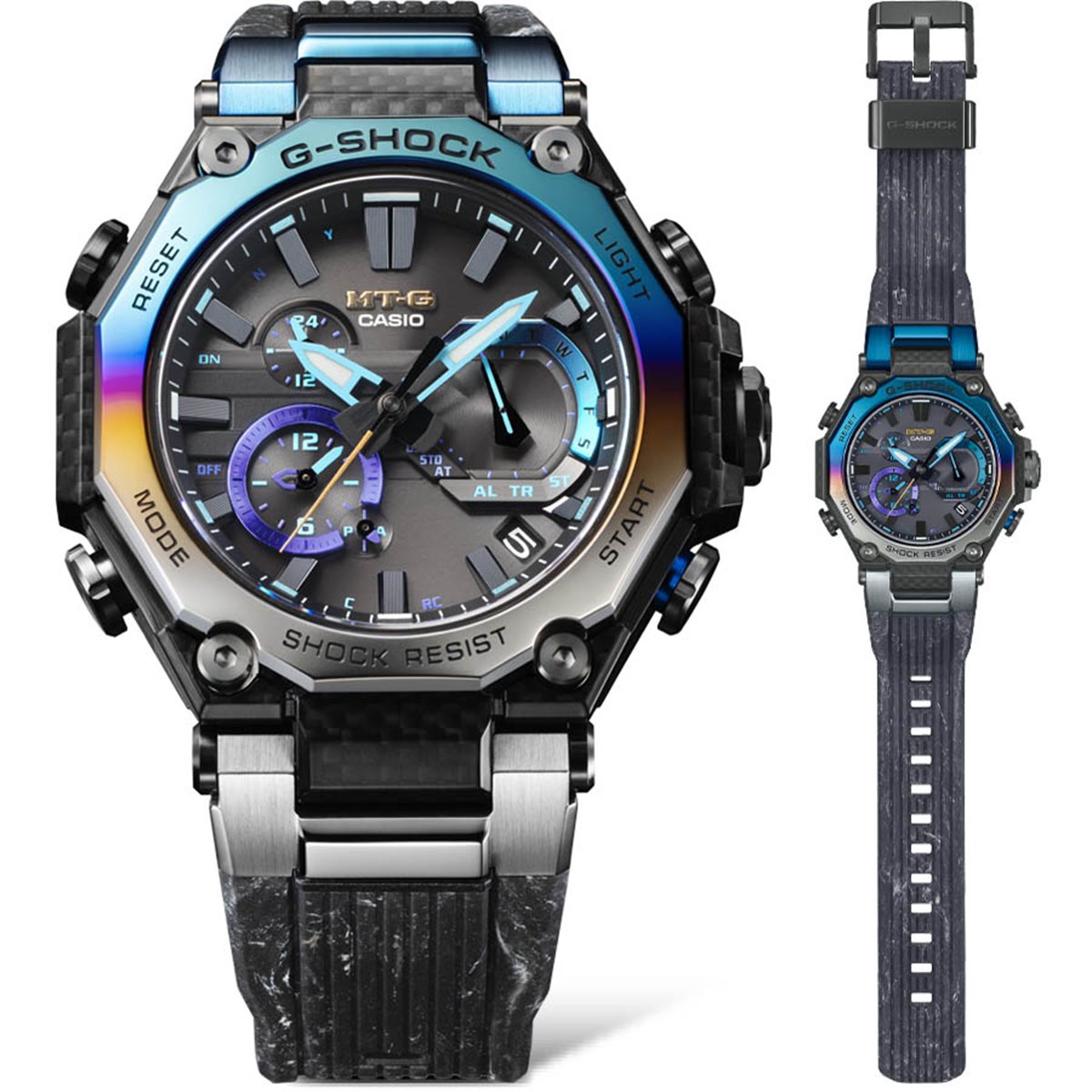 MT-G G-SHOCK 電波 ソーラー 電波時計 カシオ Gショック CASIO 限定モデル 腕時計 メンズ スマートフォンリンク タフソーラー MTG-B2000YST-1AJR ストームチェイサー【2024 新作】